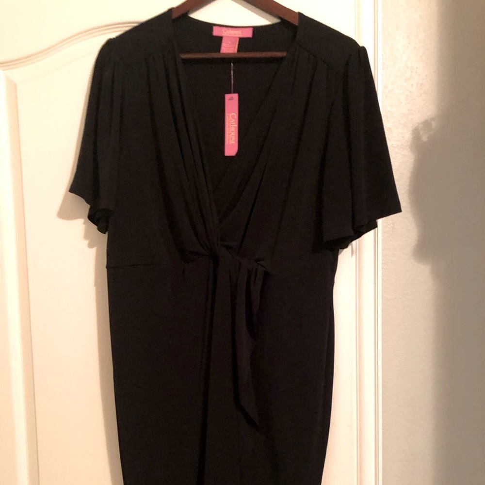 Catherine Malandrino XL NWT black dress.